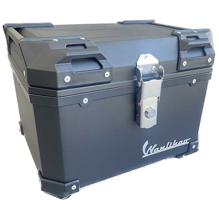 Куфар за мотоциклет Automat, 45L, Водо и удароустойчив, Черен