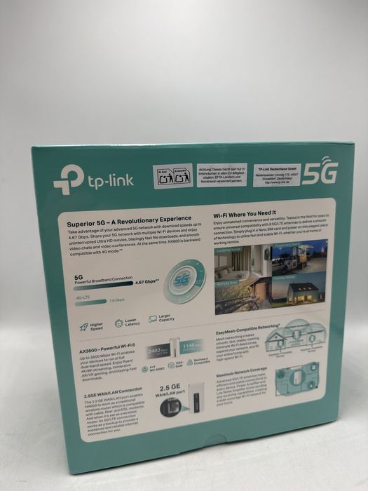 Router Wireless TP-Link archer nx600 5G AX3600 Sigilat