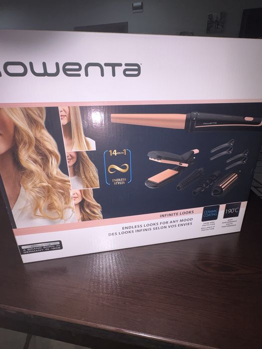 Мултифункционална преса за коса Rowenta