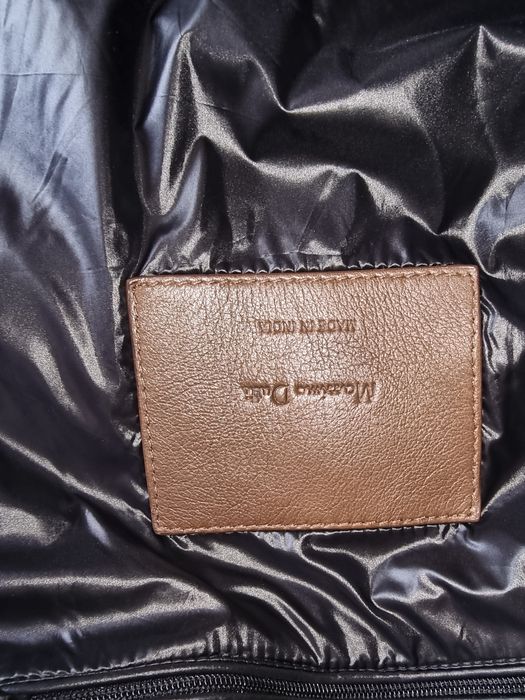 Продаётся утеплённая кожаная куртка Massimo Dutti