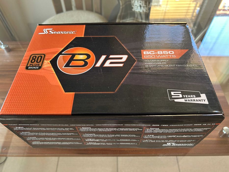Качествено захранване Seasonic B12 BC-850W