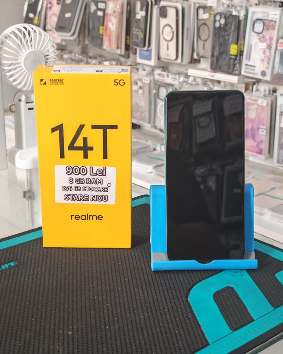 Realme 14T, 8/256 GB, Nou, Garanție