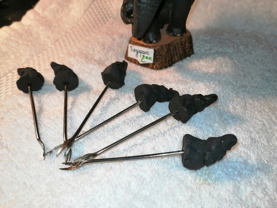 Сувенирные слоны (шриланка, сингапур)