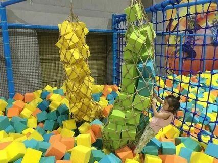 Кубики поролоновые сухой бассейн