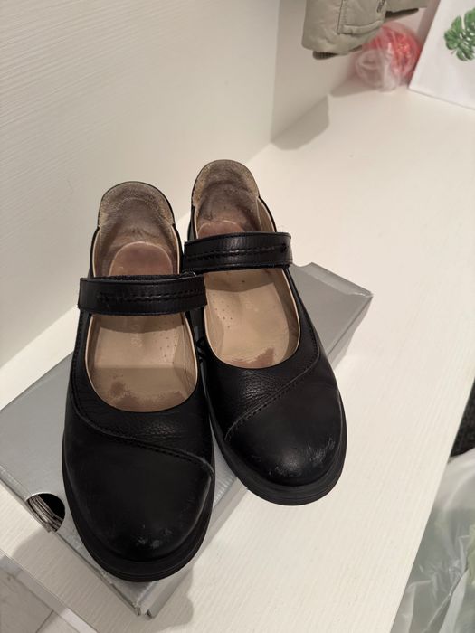 Туфли черная кожа 39 р-р