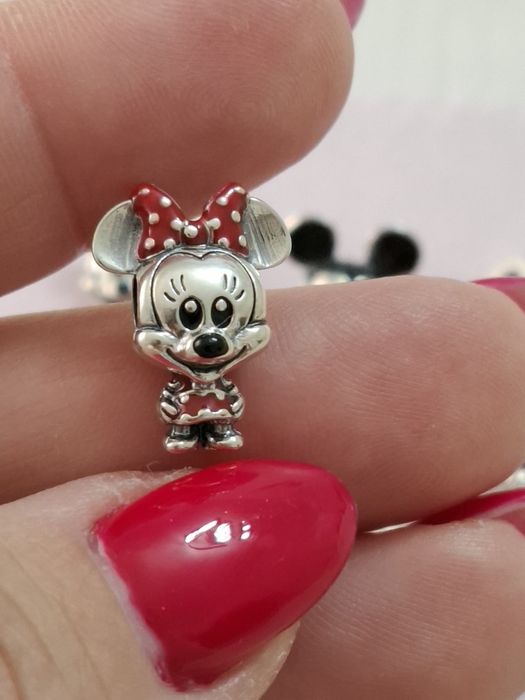 Pandantive argint Mickey și Minny Mouse Mouse