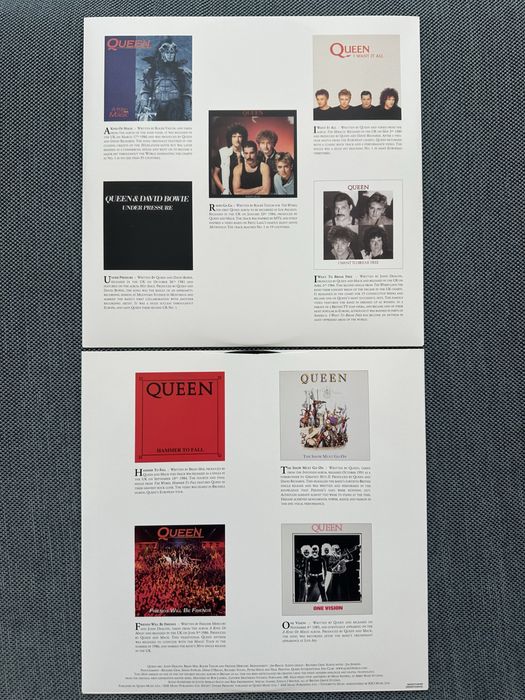 Vinyl Queen Greatest Hits I si II