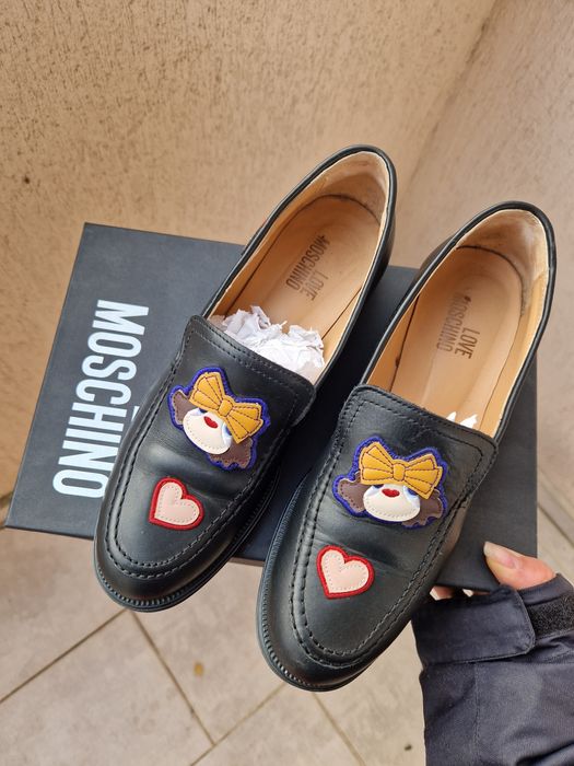 Дамски лоуфъри  LOVE MOSCHINO