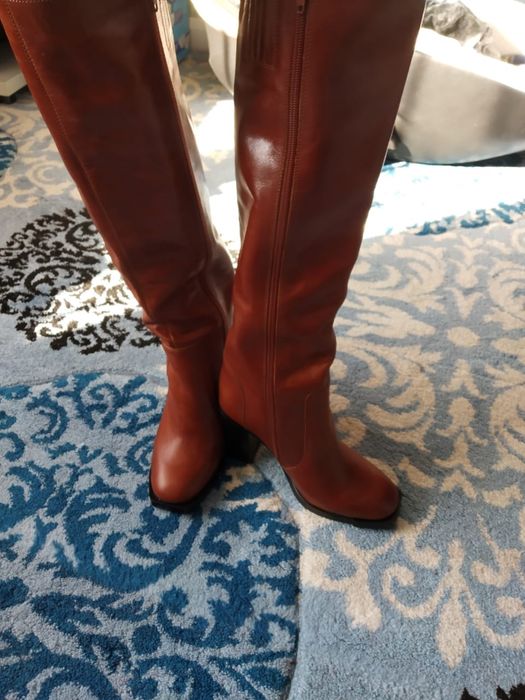 Сапоги натуральные