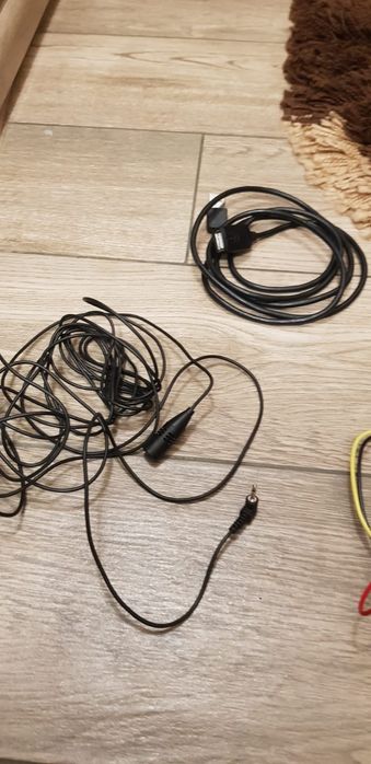 Mufa casetofon auto, microfon și adaptor antena
