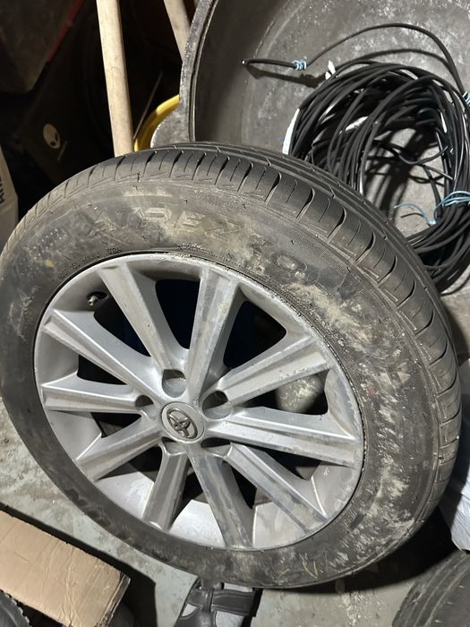 Титанка диски 17 размер тайота