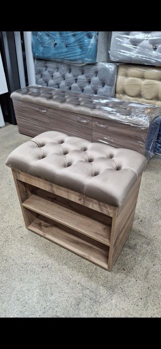 Обувница пуфик в гостиную. Банкетка лофт пуфик. Вешалка этажерка. Пуф