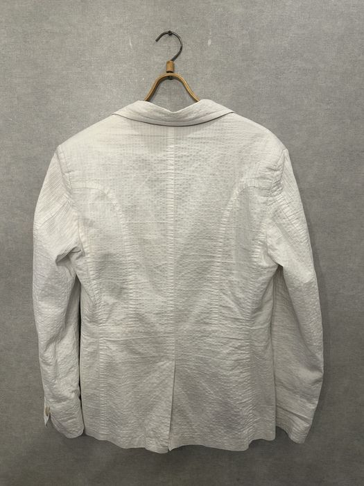 Белый пиджак блейзер