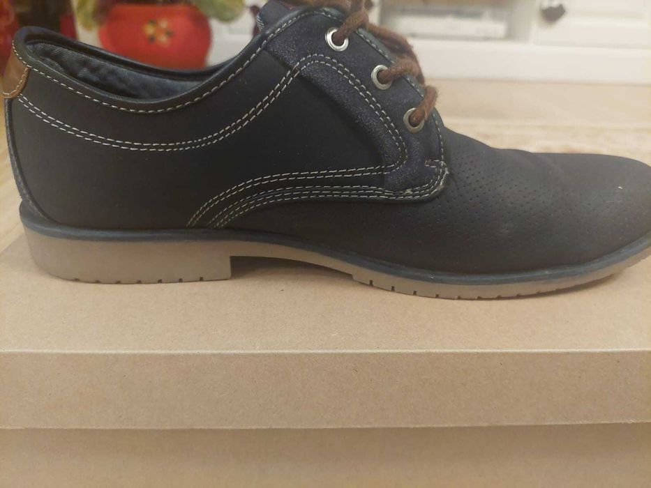 Pantofi  barbat Lanetti MYL8486-1 Cobalt Blue