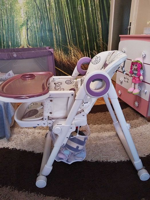 Детско столче за хранене Chipolino Master Chef,люляк