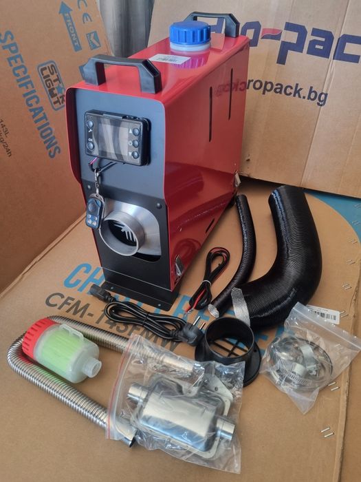 Incalzitor diesel staționar și portabil, sirocou 12/24v, 220v 5kw