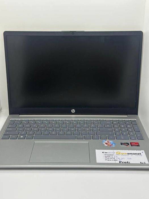 Laptop HP 15-fc0031nq, AMD Ryzen 3 7320U, 15.6", 8 GB, 256 GB SSD -A-