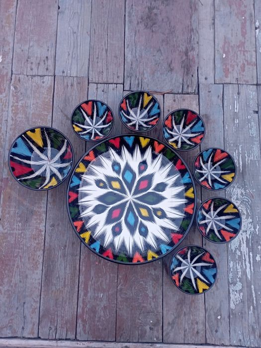 сервиз,чайник,национальное производство