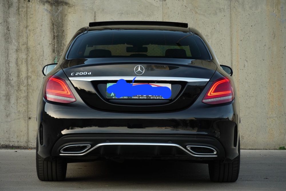Mercedes Benz C200 d T 9-G tronic AMG line model 2020 facelift