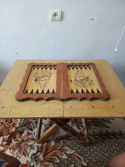 Нарды ручная работа