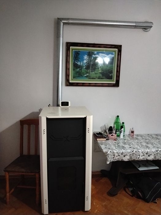 НОВО!!! Пелетна камина с водна риза Firestar W18 - 18 kW