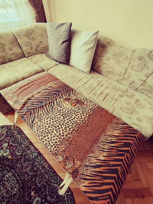 Ъглов разтегателен диван