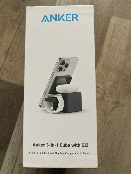 Anker 3-в-1 куб с MagSafe