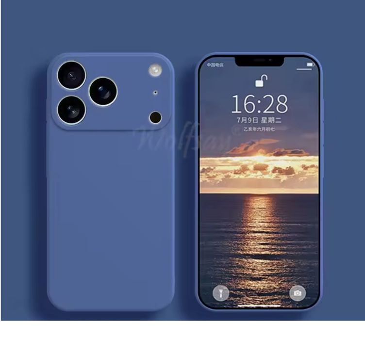 Iphone 17 17 AIR 17 PRO 17 PRO MAX Husa Silicon Fin Defender Type Colo