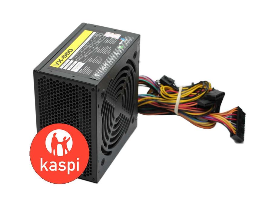 Блок питания  550W AeroCool VX-550 12см 3x SATA 1x 6pin