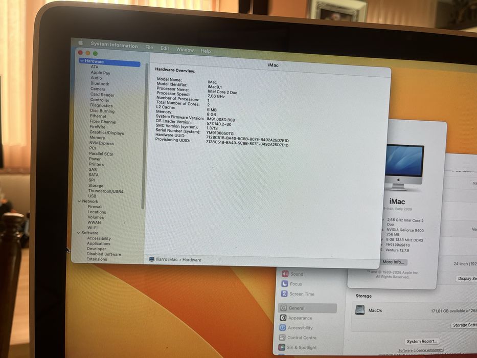 Apple Imac 9.1  24” настолен