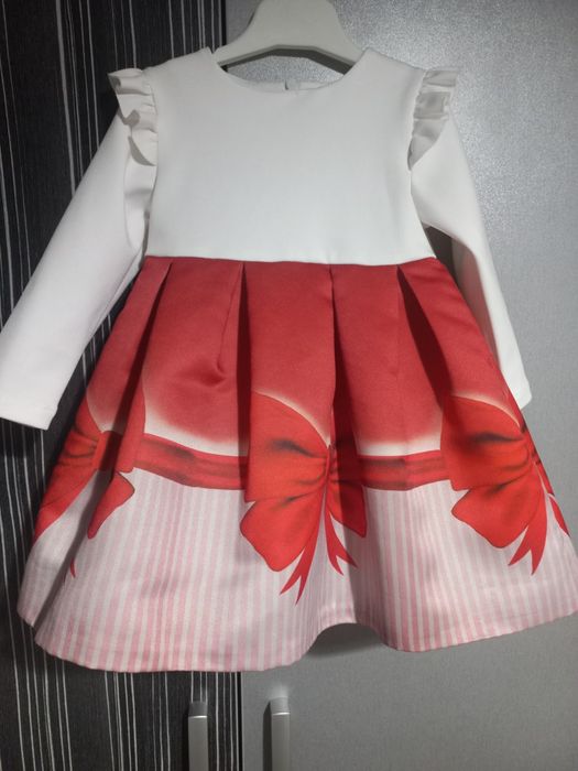 Бяла рокличка р-р 80