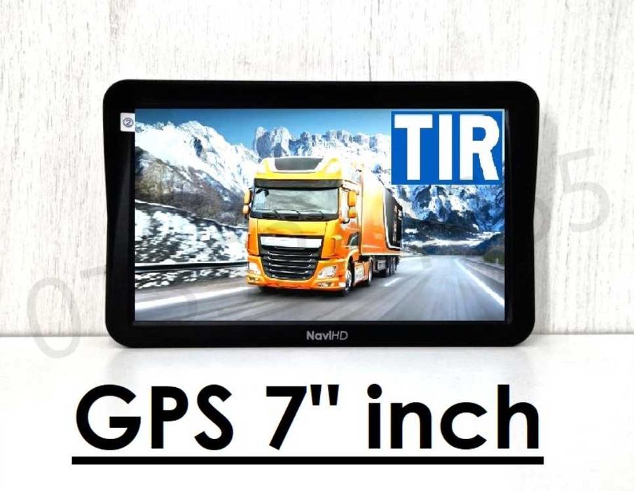 NAVIGATOR - GPS 7"HD. pt Camion, Truck, TIR, Auto. Model NOU. Garantie