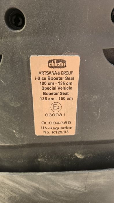 Scaun/inaltator copil isofix