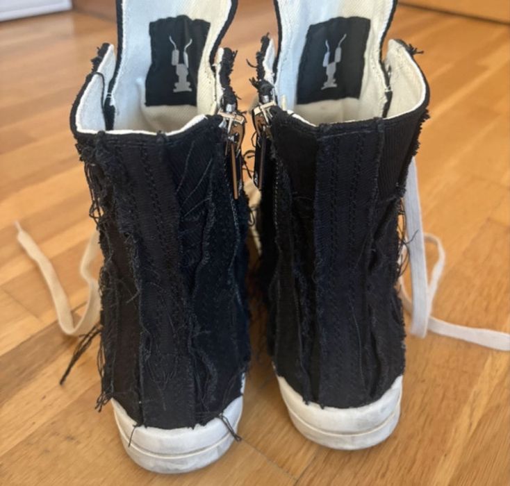 Rick owens slashed