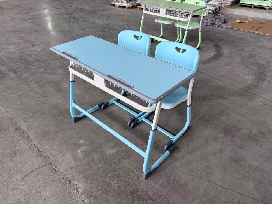 2 o‘rinli maktab parta va stul komplekti