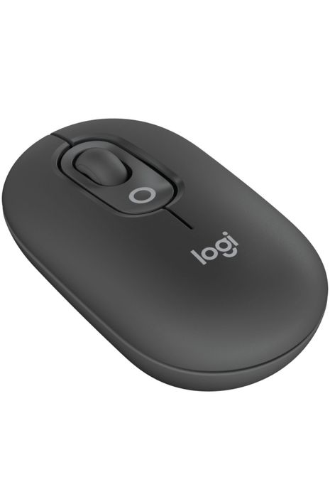 Mouse Wireless Logitech POP cu emoji, Bluetooth, Silent Touch, 3 Way E