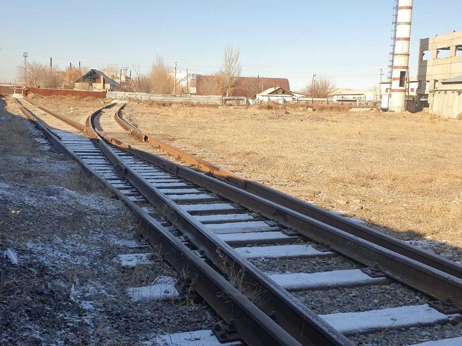 ЖД тупик с ангаром