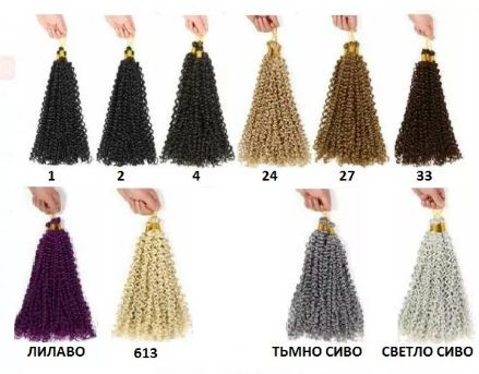 Пакетна Промо цена за 5 броя канекалон, туистери или къдръци!