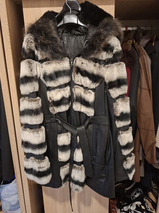 Geaca piele naturala