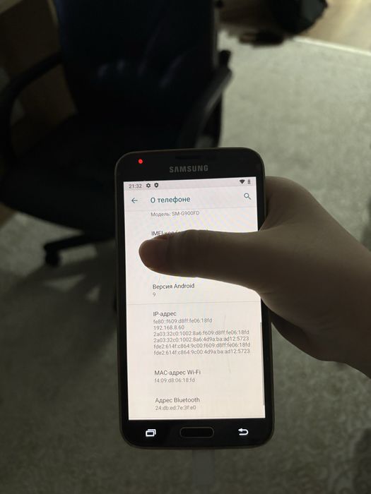 Продам перепрошитый Samsung galaxy s5