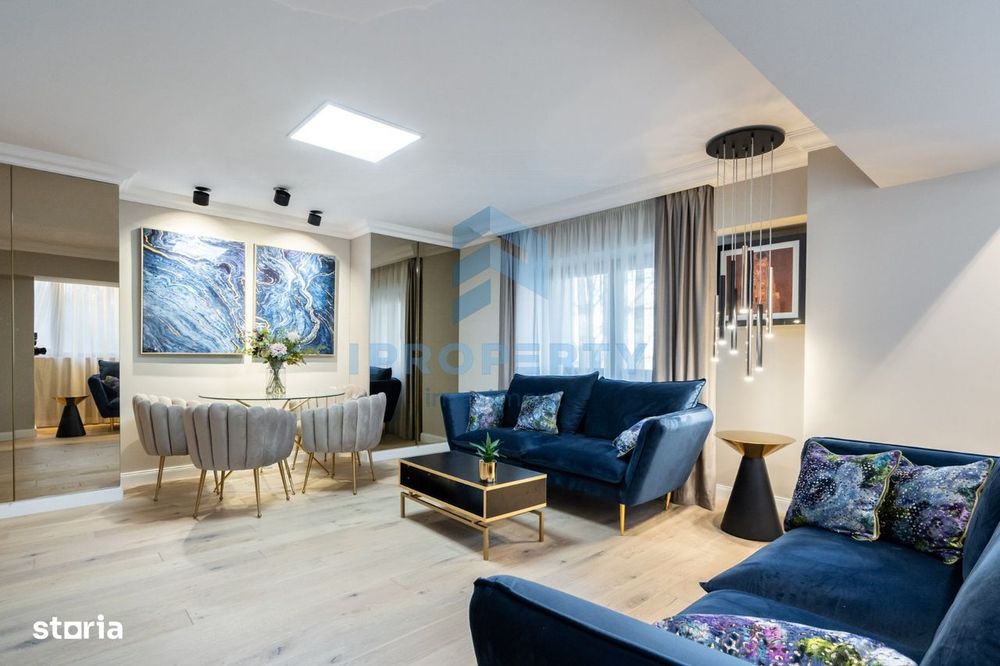 Apartament cu 4 camere mobilat Designer zona Victoriei Guvern