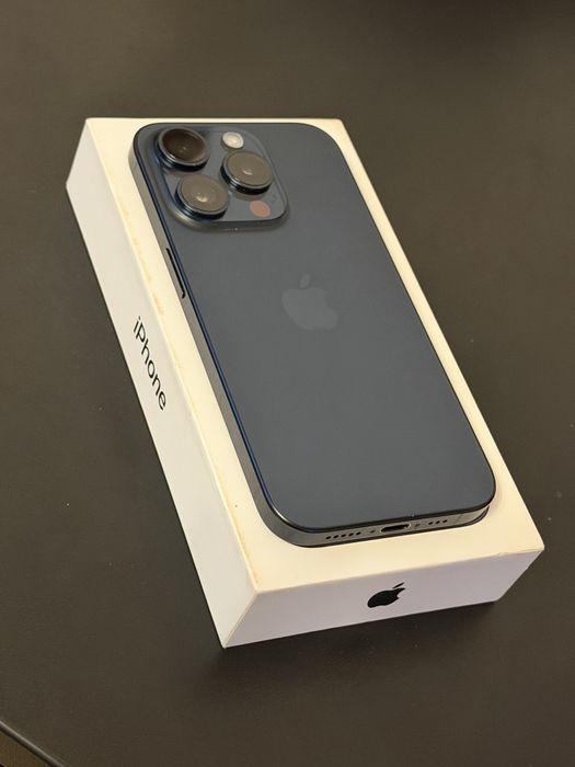 Iphone 15 Pro Blue Titanium 128 Gb