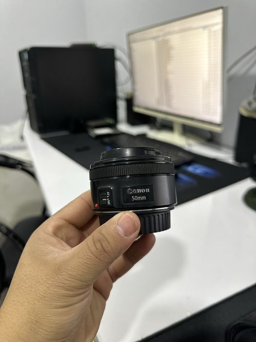 Canon 50 mm 1.8 обьектив