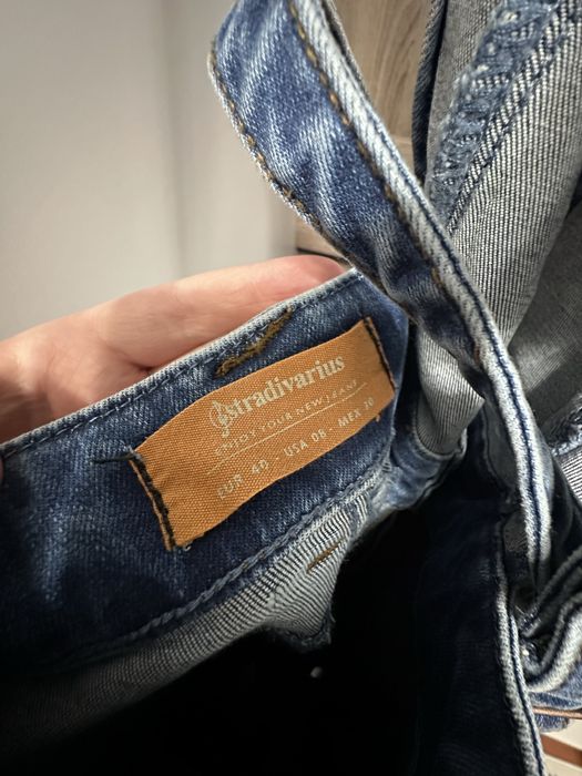 Джинсы и юбка рванки