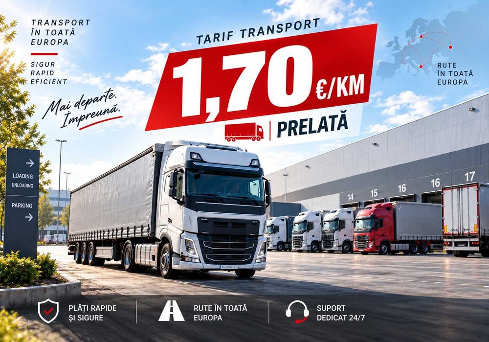 Colaborare transport comunitate 1.70euro/km