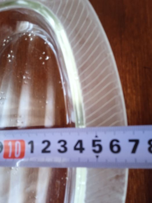 Селёдочница в виде рыбы, винтаж СССР, мутное стекло, 1970-е гг,ЗОС