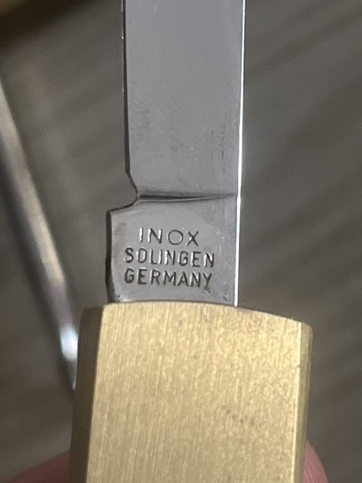 Set tirbușon -desfacator și briceag Germany Solingen