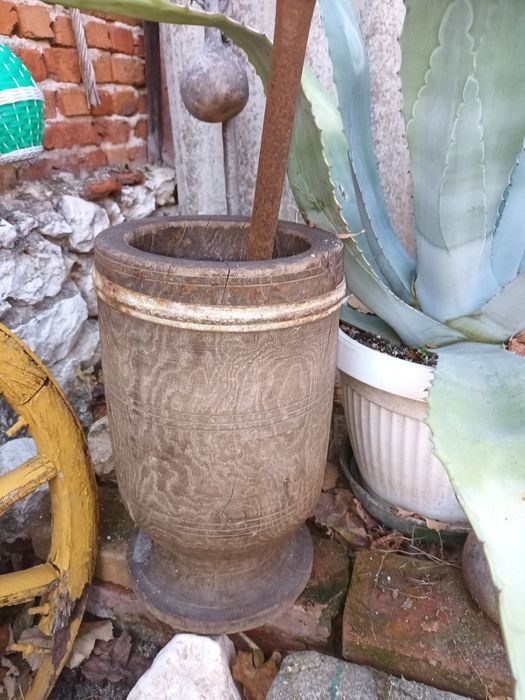 Хаванче дървено голям в автентичен вид