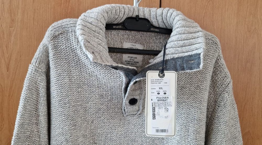 Pulover tricotat Tom Tailor eticheta xxl bărbați