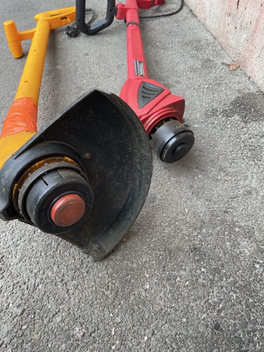 2 trimere gazon/motocoase taiat iarba functionale 100 ambele